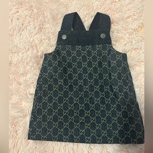 Infant authentic Gucci dress worn one time